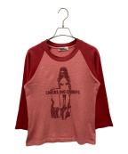 Hysteric Glamourヒステリックグラマー）の古着「長袖カットソー」｜レッド
