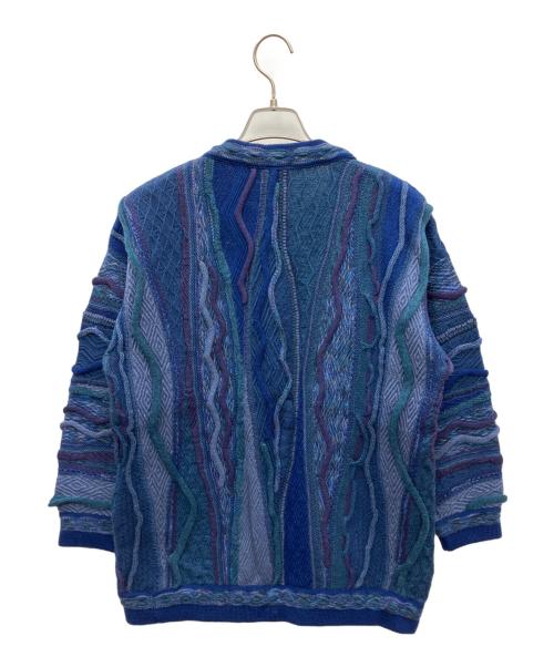 Emaroo（エマルー）Emaroo (エマルー) 厚手ニット ブルー サイズ:Mの古着・服飾アイテム