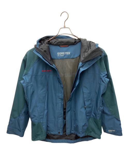 MAMMUT（マムート）MAMMUT (マムート) GORE-TEXオールラウンダージャケット ブルー サイズ:Mの古着・服飾アイテム