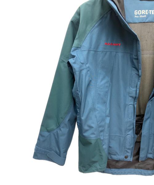 MAMMUT（マムート）MAMMUT (マムート) GORE-TEXオールラウンダージャケット ブルー サイズ:Mの古着・服飾アイテム