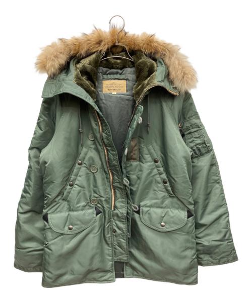 AVIREX（アヴィレックス）AVIREX (アヴィレックス) N-3Bタイプコート カーキ サイズ:Lの古着・服飾アイテム
