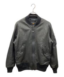 ALPHA（アルファ）の古着「MA-1 KNOXVILLE TENNESSEE USA EST.OCTOBER 1959」｜ブラック