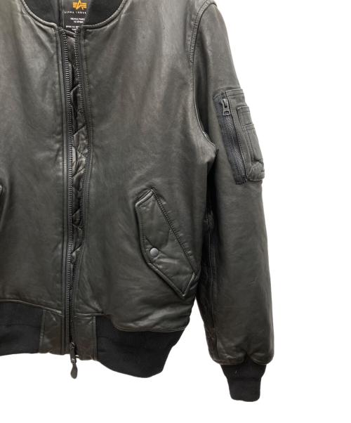 ALPHA（アルファ）ALPHA (アルファ) MA-1 KNOXVILLE TENNESSEE USA EST.OCTOBER 1959 ブラック サイズ:XLの古着・服飾アイテム