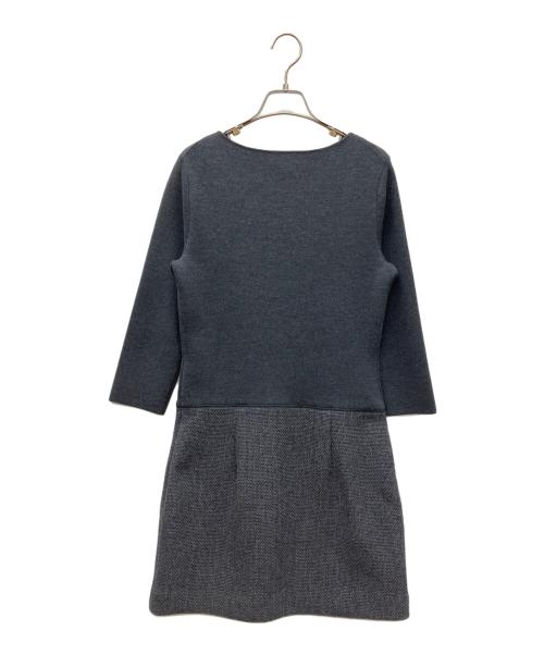 theory（セオリー）theory (セオリー) 長袖ワンピース グレー サイズ:SIZE Mの古着・服飾アイテム