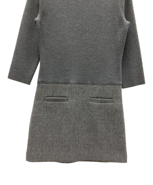 theory（セオリー）theory (セオリー) 長袖ワンピース グレー サイズ:SIZE Mの古着・服飾アイテム