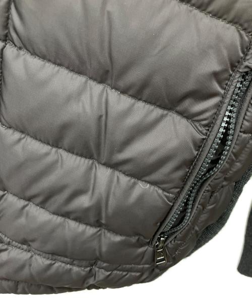 MONCLER（モンクレール）MONCLER (モンクレール) MAGLIONE TRICOT CARDIGAN ブラック×グレー サイズ:Lの古着・服飾アイテム