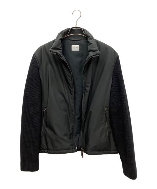 ARMANI COLLEZIONI（アルマーニ コレツィオーニ）ARMANI COLLEZIONI (アルマーニ コレツィオーニ) ジャケット ブラック サイズ:SIZE 54の古着・服飾アイテム