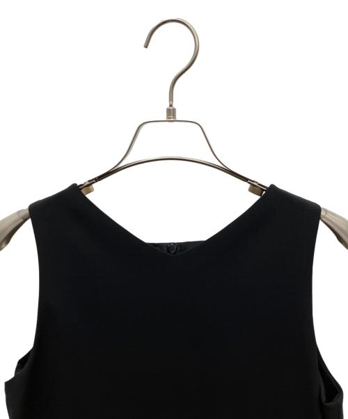 theory（セオリー）theory (セオリー) ノースリーブワンピース ブラック サイズ:SIZE 0の古着・服飾アイテム