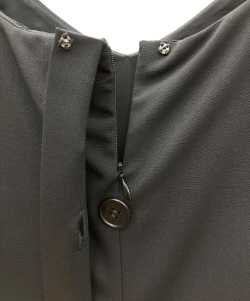 theory（セオリー）theory (セオリー) ノースリーブワンピース ブラック サイズ:SIZE 0の古着・服飾アイテム