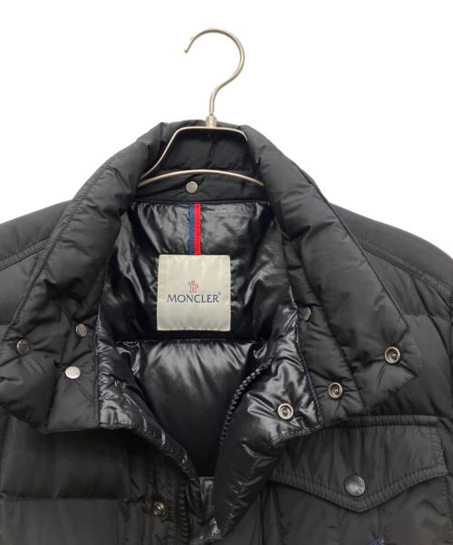 MONCLER（モンクレール）MONCLER (モンクレール) ダウンジャケット ブラック サイズ:SIZE 3の古着・服飾アイテム