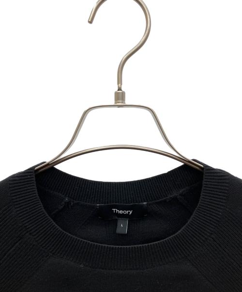 theory（セオリー）theory (セオリー) 薄手ニット ブラック サイズ:SIZE Lの古着・服飾アイテム
