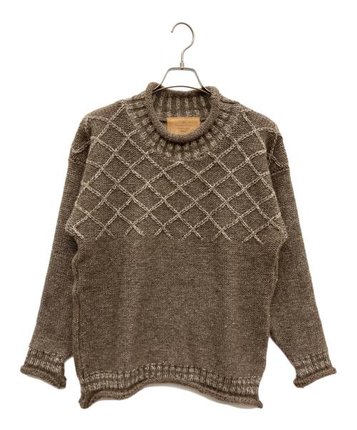 Snow peak（スノーピーク）snow peak (スノーピーク) 厚手ニット ブラウン サイズ:SIZE Sの古着・服飾アイテム