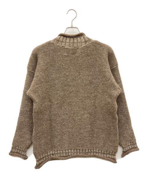 Snow peak（スノーピーク）snow peak (スノーピーク) 厚手ニット ブラウン サイズ:SIZE Sの古着・服飾アイテム