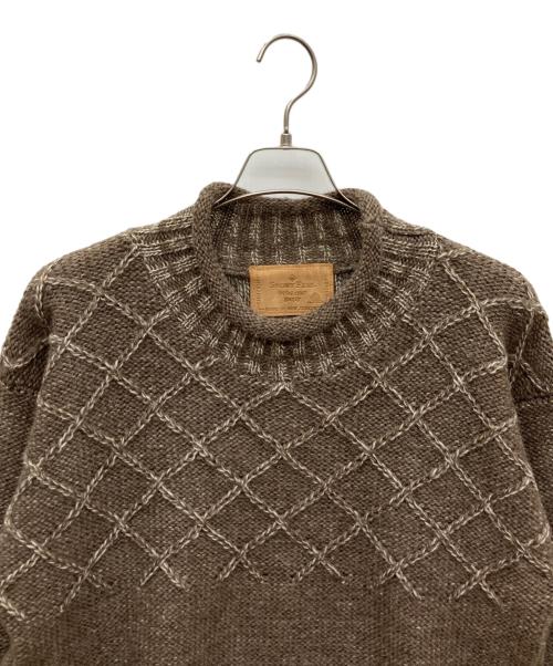Snow peak（スノーピーク）snow peak (スノーピーク) 厚手ニット ブラウン サイズ:SIZE Sの古着・服飾アイテム
