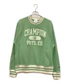 Championチャンピオン）の古着「スウェット」｜グリーン