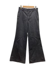Dickies×TOGA ARCHIVES（ディッキーズ×トーガアーカイブス）の古着「FLARE PANTS DICKIES SP」｜ブラック
