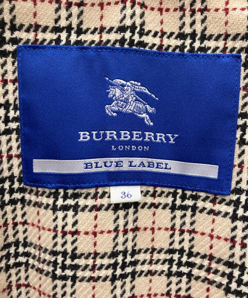 BURBERRY BLUE LABEL（バーバリー ブルー レーベル）BURBERRY BLUE LABEL (バーバリー ブルー レーベル) ライナー付トレンチコート ベージュ サイズ:36の古着・服飾アイテム