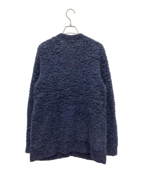 FRED PERRY（フレッドペリー）FRED PERRY (フレッドペリー) ウール・アルパカ混モヘヤカーディガン ネイビー サイズ:10の古着・服飾アイテム