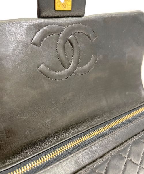 CHANEL（シャネル）CHANEL (シャネル) マトラッセチェーンリュックサック ブラックの古着・服飾アイテム