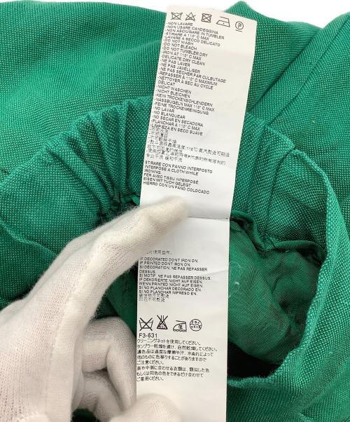 MM6 Maison Margiela（エムエムシックスメゾンマルジェラ）MM6 Maison Margiela (エムエムシックス メゾンマルジェラ) リネン混トラウザーパンツ グリーン サイズ:36の古着・服飾アイテム