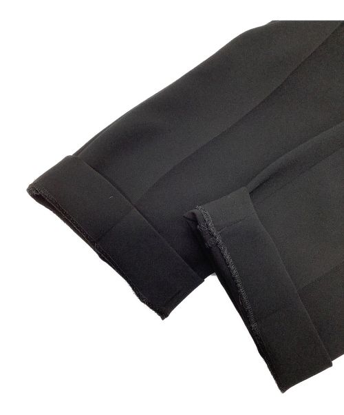 CELERI（セルリ）CELERI (セルリ) センタープレスパンツ ブラック サイズ:34の古着・服飾アイテム