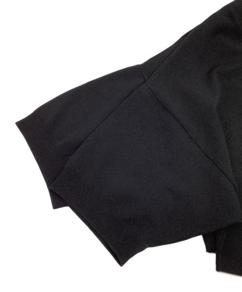 theory（セオリー）theory (セオリー) COMPACT CREPE/IRREGULAR HEM KNIT ブラック サイズ:Sの古着・服飾アイテム