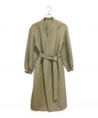 Nobleノーブル）の古着「トリプルクロスパフスリーブコート」｜ベージュ