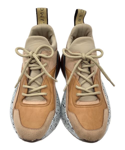 STELLA McCARTNEY（ステラマッカートニー）STELLA McCARTNEY (ステラマッカートニー) 厚底スニーカー ブラウン×グレー サイズ:35の古着・服飾アイテム