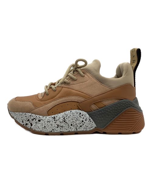 STELLA McCARTNEY（ステラマッカートニー）STELLA McCARTNEY (ステラマッカートニー) 厚底スニーカー ブラウン×グレー サイズ:35の古着・服飾アイテム