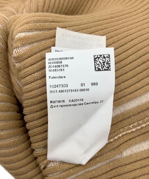 BOSS（ボス）BOSS (ボス) モックネックニット ベージュ サイズ:XSの古着・服飾アイテム