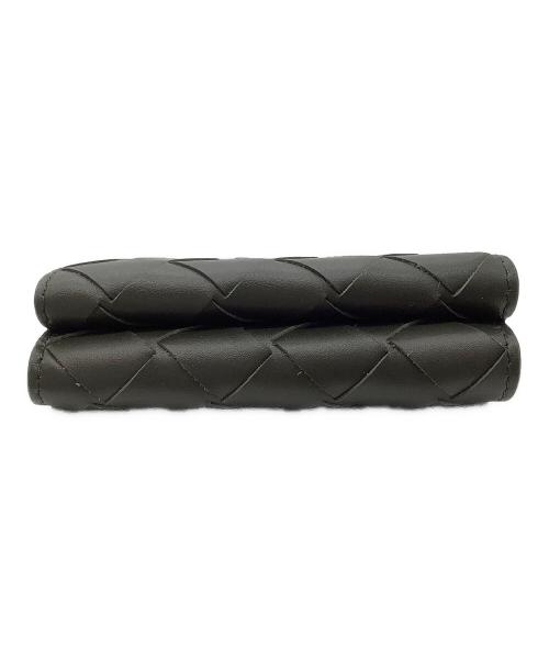 BOTTEGA VENETA（ボッテガベネタ）BOTTEGA VENETA (ボッテガベネタ) 3つ折り財布 グレー×ピンクの古着・服飾アイテム