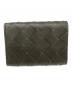 BOTTEGA VENETA (ボッテガベネタ) 3つ折り財布 グレー×ピンク：20000円