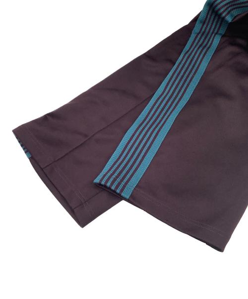 Needles（ニードルズ）Needles (ニードルス) Track Pant Poly Smooth ボルドー×ターコイズ サイズ:XSの古着・服飾アイテム