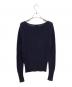 theory (セオリー) コットンカシミヤボートネックニット ネイビー サイズ:S：4800円