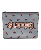 COACH×DISNEYコーチ×ディズニー）の古着「クラッチバッグ」｜パープル