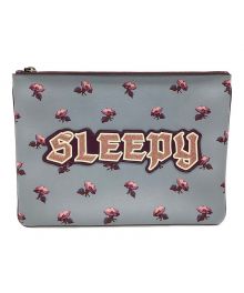 COACH×DISNEY（コーチ×ディズニー）の古着「クラッチバッグ」｜パープル