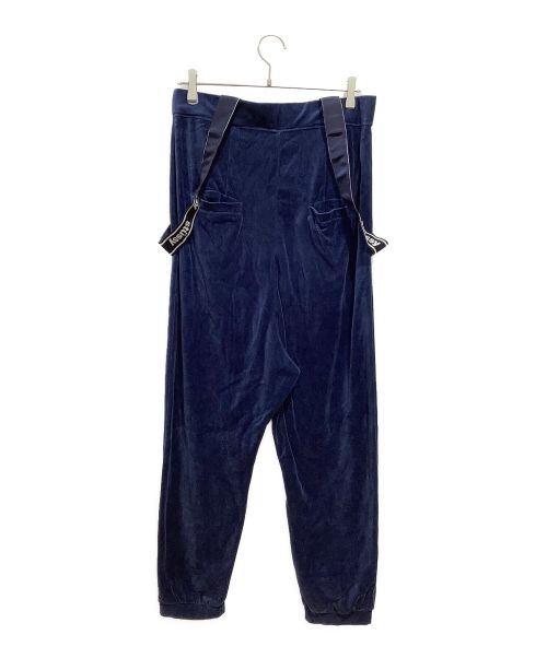 stussy women（ステューシーウィメン）stussy women (ステューシーウィメン) ベロアサロペットパンツ パープル サイズ:Mの古着・服飾アイテム
