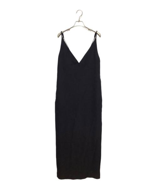 MIESROHE（ミースロエ）MIESROHE (ミースロエ) ジョーゼットキャミワンピース ブラック サイズ:1の古着・服飾アイテム