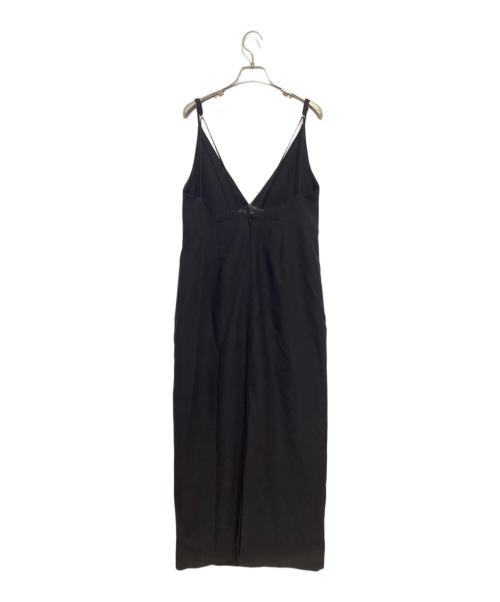 MIESROHE（ミースロエ）MIESROHE (ミースロエ) ジョーゼットキャミワンピース ブラック サイズ:1の古着・服飾アイテム