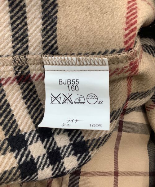 BURBERRY LONDON（バーバリーロンドン）BURBERRY LONDON (バーバリー ロンドン) バルマカーンコート 玉虫色 サイズ:160の古着・服飾アイテム