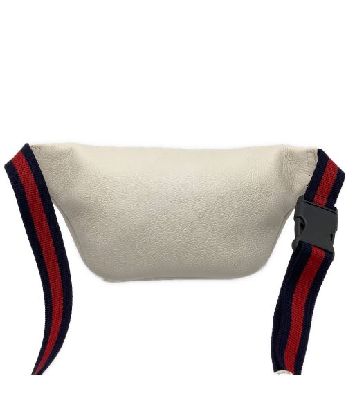 GUCCI（グッチ）GUCCI (グッチ) シェリーライン ウエストバッグ ホワイトの古着・服飾アイテム