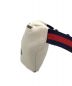 中古・古着 GUCCI (グッチ) シェリーライン ウエストバッグ ホワイト：50000円