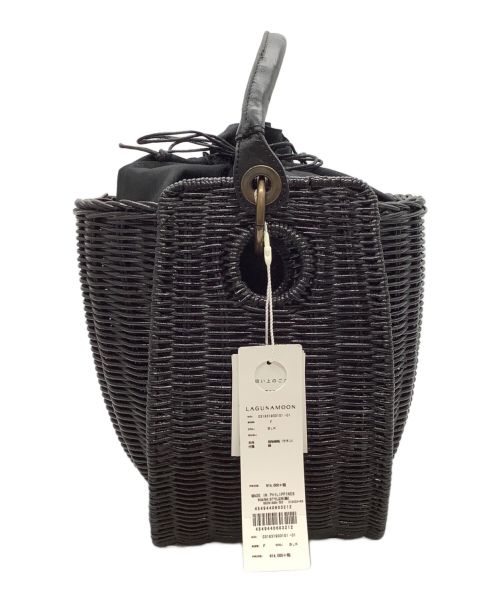 LAGUNA MOON（ラグナムーン）LAGUNA MOON (ラグナムーン) SwingラタンBAG ブラック サイズ:FREEの古着・服飾アイテム