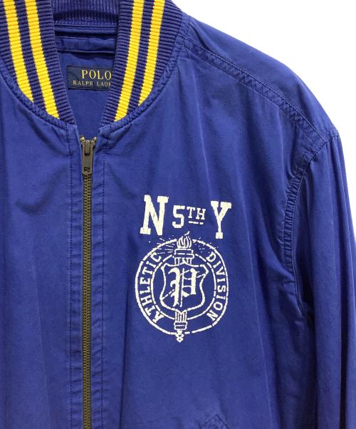 POLO RALPH LAUREN（ポロ・ラルフローレン）POLO RALPH LAUREN (ポロ・ラルフローレン) スタジャン ブルー サイズ:Mの古着・服飾アイテム