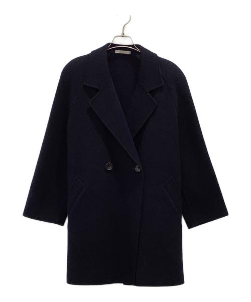 Aquascutum（アクアスキュータム）Aquascutum (アクアスキュータム) ダブルコート ネイビー サイズ:Freeの古着・服飾アイテム