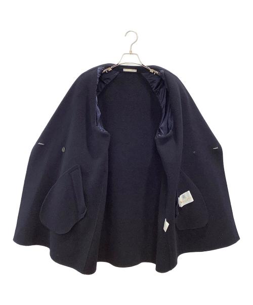 Aquascutum（アクアスキュータム）Aquascutum (アクアスキュータム) ダブルコート ネイビー サイズ:Freeの古着・服飾アイテム