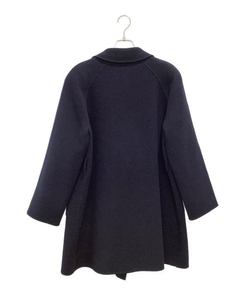 Aquascutum（アクアスキュータム）Aquascutum (アクアスキュータム) ダブルコート ネイビー サイズ:Freeの古着・服飾アイテム