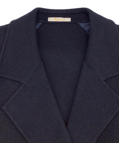 Aquascutum（アクアスキュータム）Aquascutum (アクアスキュータム) ダブルコート ネイビー サイズ:Freeの古着・服飾アイテム