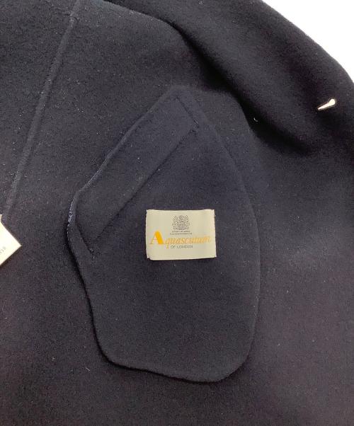 Aquascutum（アクアスキュータム）Aquascutum (アクアスキュータム) ダブルコート ネイビー サイズ:Freeの古着・服飾アイテム