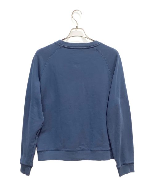 maison kitsune（メゾンキツネ）maison kitsune (メゾンキツネ) SWEATSHIRT TRICOLOR FOX PATCH ネイビー サイズ:Lの古着・服飾アイテム
